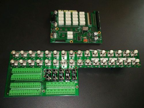 BOSCH DIBOS 32 CHANNEL AUDIO VIDEO INPUT BOARD works with vicam pci grabber