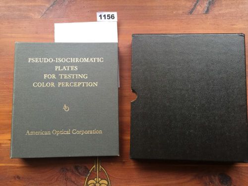 PSEUDO-ISOCHROMATIC PLATES - TESTING COLOR VISION  (#1156)