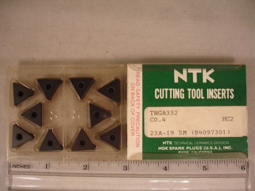 TNGA 332 HC2 NTK Ceramic  Inserts (10pcs) New&amp;Original