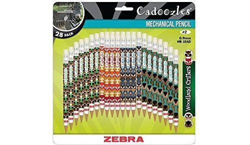 Zebra pen zebra&#039;s cadoozles #2 mechanical pencil 0.9mm assorted barrel colors for sale