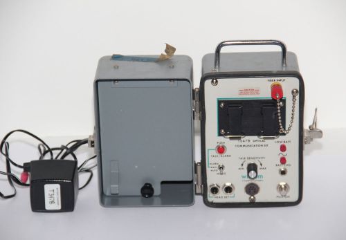 Wilcom T347B Optical Communication Set From Bell South Not Tested