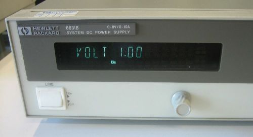 HP 6631B DC Power Supply good condition Automatic