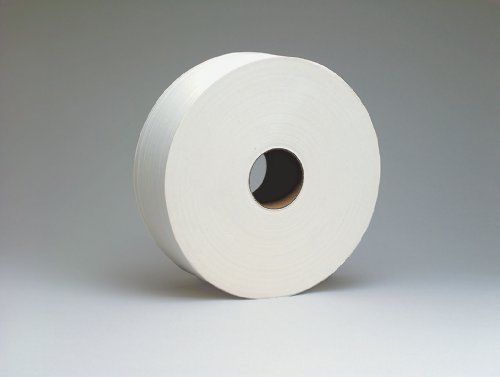 Scott 1000 Jumbo Roll JR. Commercial Toilet Paper 03148, 2-PLY, White, 4 Rolls /