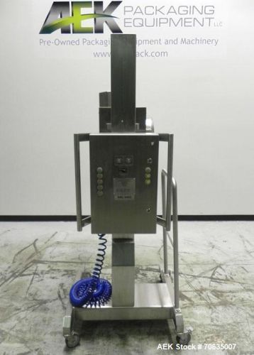Used- palamatic model palpharmamove isolator drum lifter. machine is on casters for sale