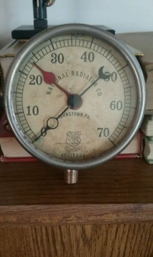 Pressure Guage, Antique, Vintage ASHCROFT. Dates Dec 1910. Steampunk, Altitude