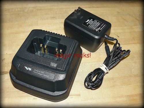 Genuine vertex standard yaesu vac-800 rapid battery charger + pa-23b adapter for sale