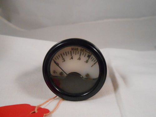 SP417 MAGNETRON METER 0-1    NEW OLD STOCK  1 1/2&#034; ROUND