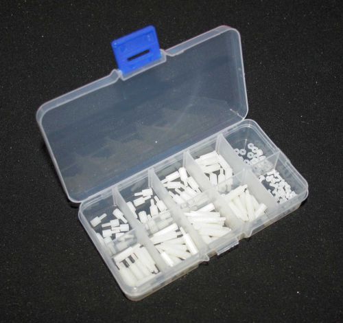 Nylon m2 hex spacers/screws/nuts - box of 140 (28z277) for sale
