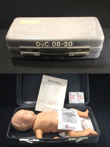 LAERDAL RESUSCI BABY ANNE MANIKIN AIRWAY CPR EMT INFANT NURSING PATIENT TRAINING