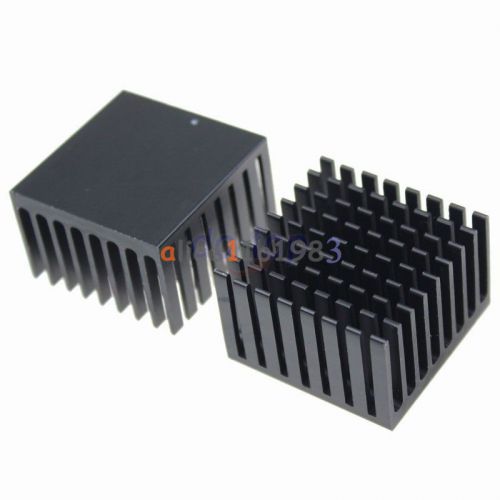 2PCS Heatsink 37*37*24mm Aluminum Heatsink Chip for IC LED Power Transistor