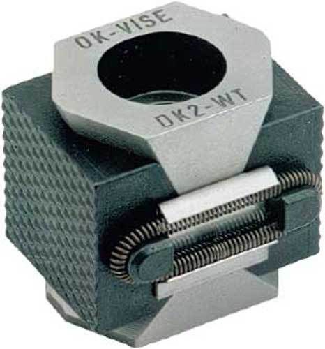 Mitee-bite model dk2-wti double-wedge ok-vise workholding clamp for sale