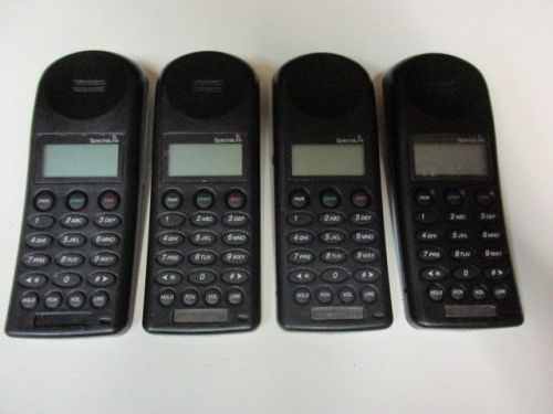 Lot of (4) Spectralink Polycom PTB410 Wireless Handsets