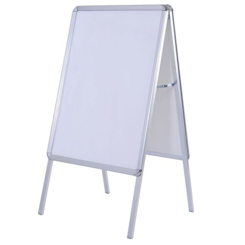 A-Frame Display Snap Board Poster Stand Holder Street Business Portable NEW