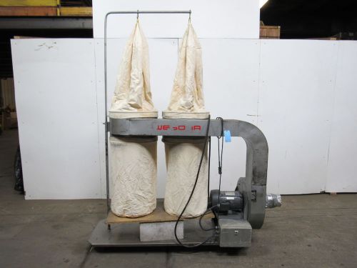 Wegoma gf 5hp 4 bag dust collector 1996 208-230/460vac casters  tested ! for sale
