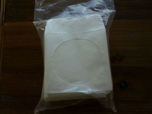 CD Sleeves - looks to be about 50 of them - sealed in a bag