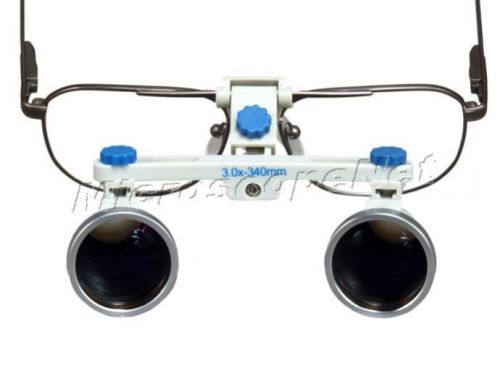3.0x flip-up dental surgical loupes 13 inch working distance for sale