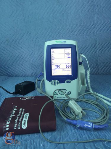 Welch Allyn LXI 45NTO Spot Vitals Monitor (Nellcor SPO2, NIBP, and TEMP)