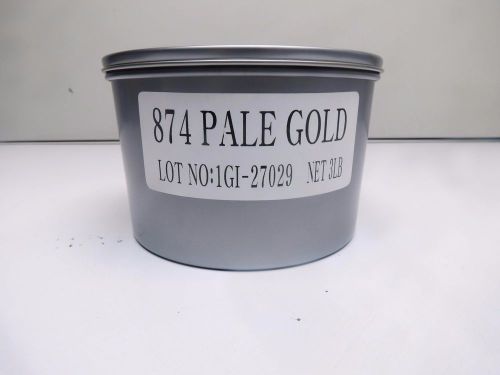 PANTONE 874 METALLIC (PALE GOLD) OFFSET PRINTING INK