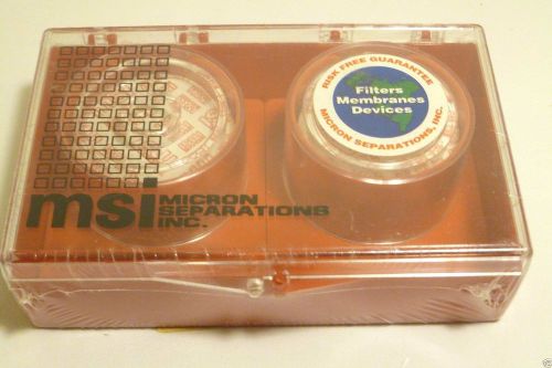 100 Micron Separations MSI Acetate Filters  47mm 0.22um sealed case Worldwide