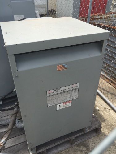 Federal Pacific FPT S2T37 Transformer 37.5 KVA 240x480 HV 120/240 LV 1 Phase