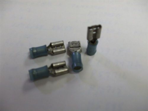 640905-1 TYCO AMP 14-16 AWG FEMALE SPADE TERMINAL 250 COUNT BLUE