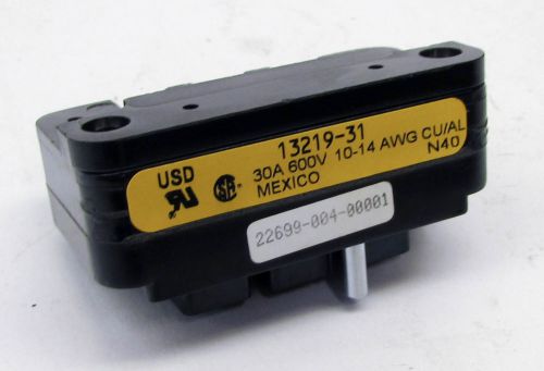 USD 13219-31 30A 600V 10-14AWG Disconnect Block