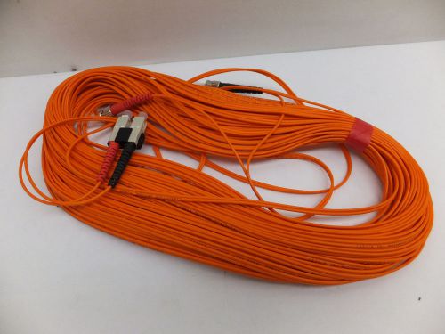 C&amp;e sc/st 30-meters multimode duplex fiber optic cable 62.5/125, (cne74290) for sale
