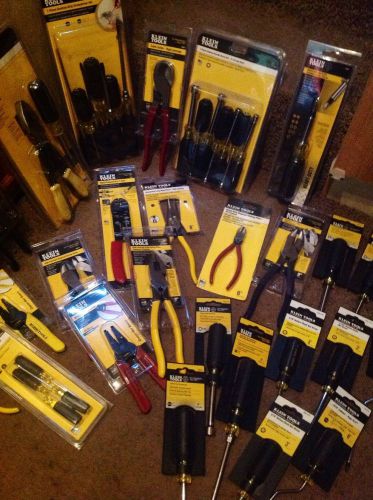 Huge lot of klein electric tools for sale
