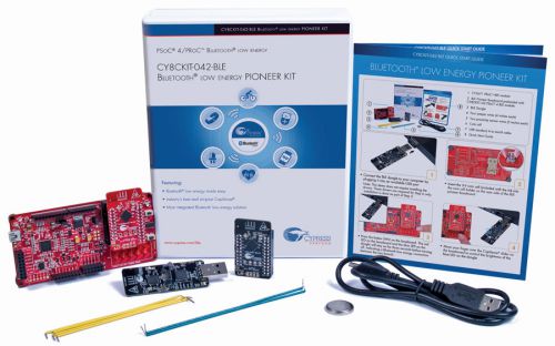 Cypress cy8ckit-042-ble bluetooth low energy (ble) pioneer kit for sale