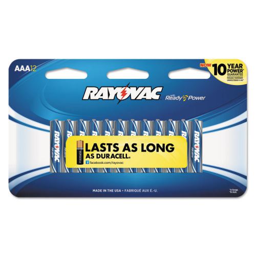 &#034;Rayovac Alkaline Batteries, Aaa, 12/ Pack&#034;