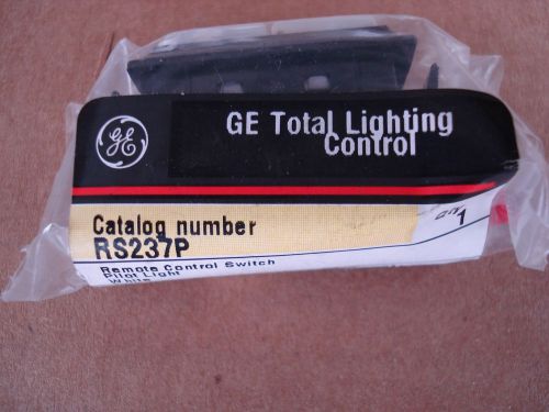 GE LOW VOLTAGE LIGHTING SWITCHES CAT-RS237P 4-EA
