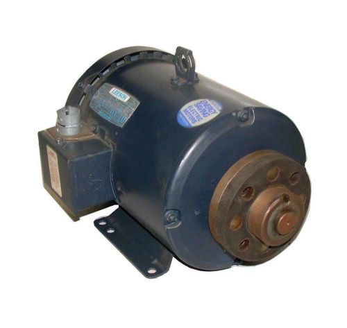 Leeson 5 hp 3 phase  ac motor  model c184t17fb40b  cat. no.131455.00 for sale