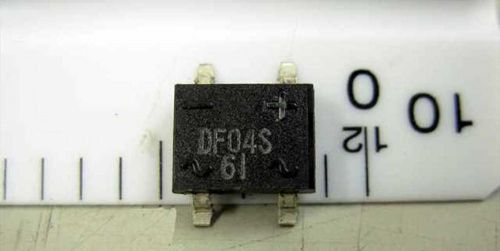 Unknown Bridge Rectifier 400 V 1A - Pack of 20 Pieces (DF04S)