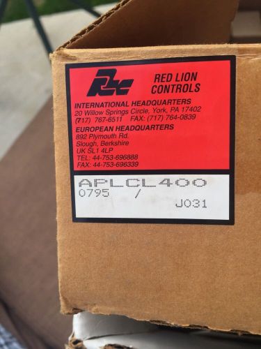 Red Lion Controls APLCL400 Current Loop Indicator Meter NEW