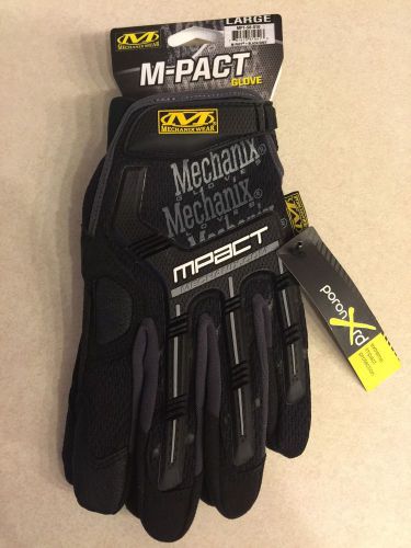 MECHANIX WEAR MPT-58-010 Anti-Vibration Gloves Large Black/Gray