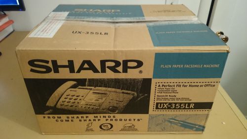 Clean Lightly Used Sharp Plain Paper Fax Machine  Model- UX-355L
