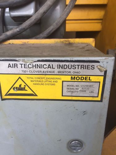 Air Technical Industries Pac Man Pallet Inverter Flipper