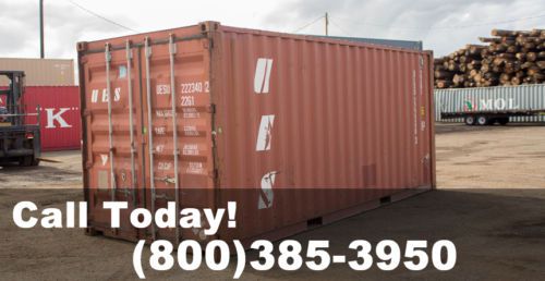 Used 20’ft wind &amp; watertight steel shipping/storage containers- houston, tx for sale