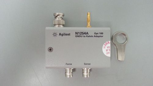Agilent / HP N1254A GNDU to Kelvin Adapter for 41501A/B SMU, Option 100