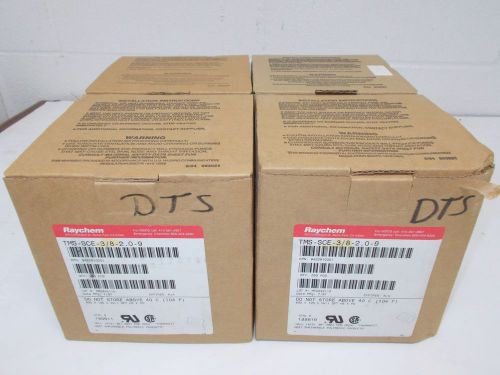 New lot of 1000 raychem tms-sce-3/8-2.0-9 heat shrink cable id sleeve mil spec for sale