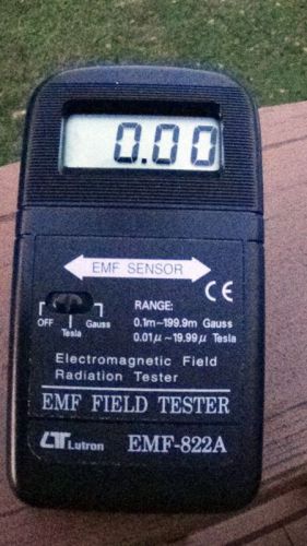 Lutron 822-a fully digital emf meter wide range, high resolution magnetic pulse for sale
