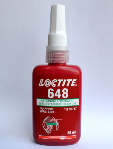 Loctite 648 green - retaining compound - high strength - 50ml 1.69oz for sale