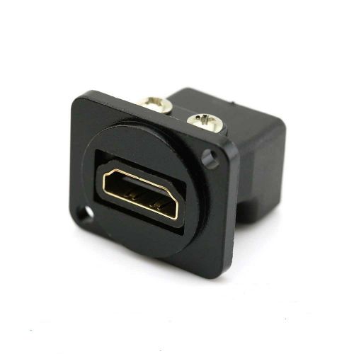 D type HDMI Double module D-HDMI Panel mounting