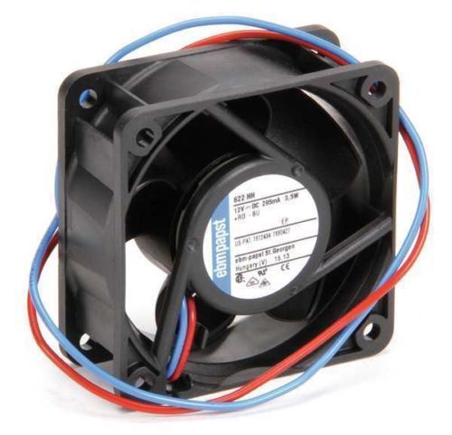 Ebm-papst 622hh axial fan, 12vdc, 2-1/3in h, 2-1/3in w - new !!! for sale