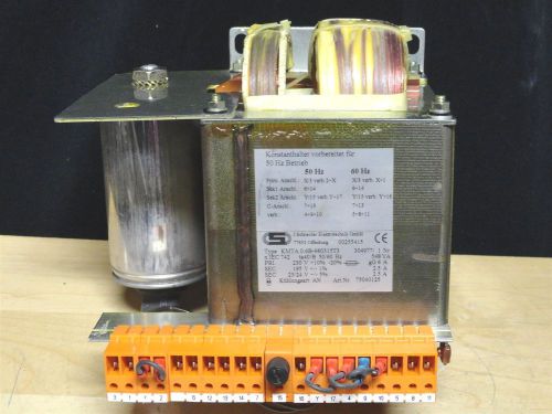 J.schneider  elektrotechnik gmbh small transformer ~ model kmta0.6b-960315t3 for sale