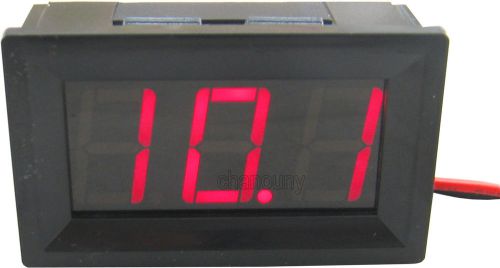 5-68V red led digital voltmeter DC voltage panel meter Monitor volt meter gauge