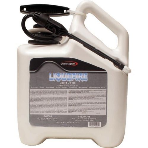 Liquefire Anti-Icing Agent De-icer Ice melt 1 gallon case Ready To use