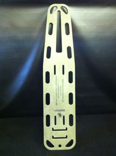 Nar backboard spineboard 50-0013 style #3 good cond north american rescue 72x16&#034; for sale