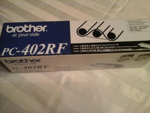 Brother pc-492RF 2 refill rolls utilisation pour original packaget &amp; instruction