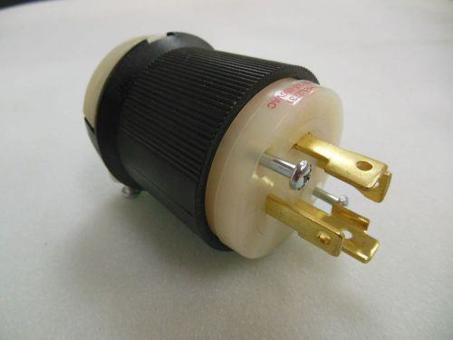 Hubbell hbl2731 3 pole 480 vac twist lock male plug for sale